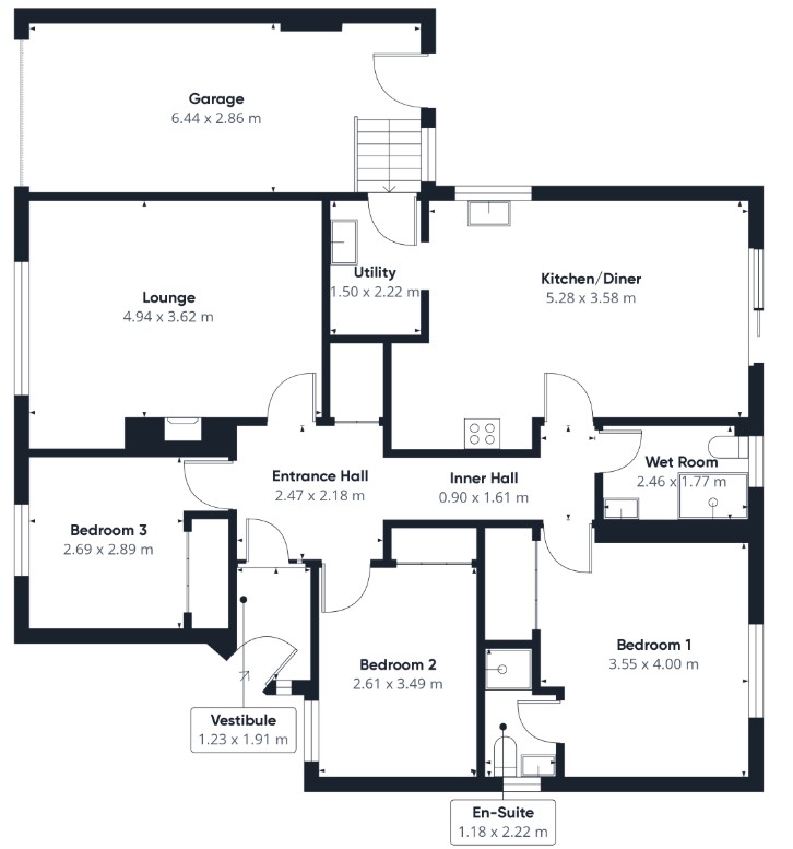 Floor plan of property