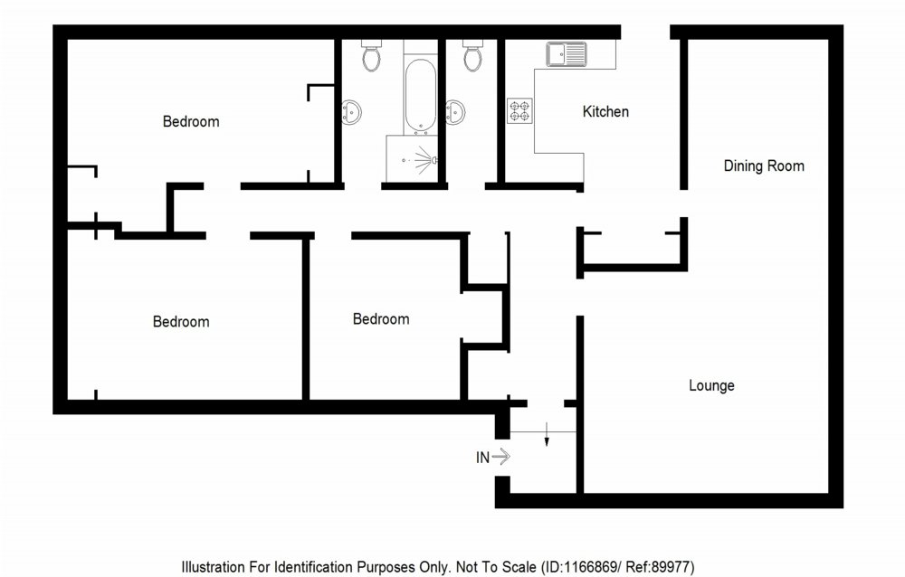 Floor plan of property