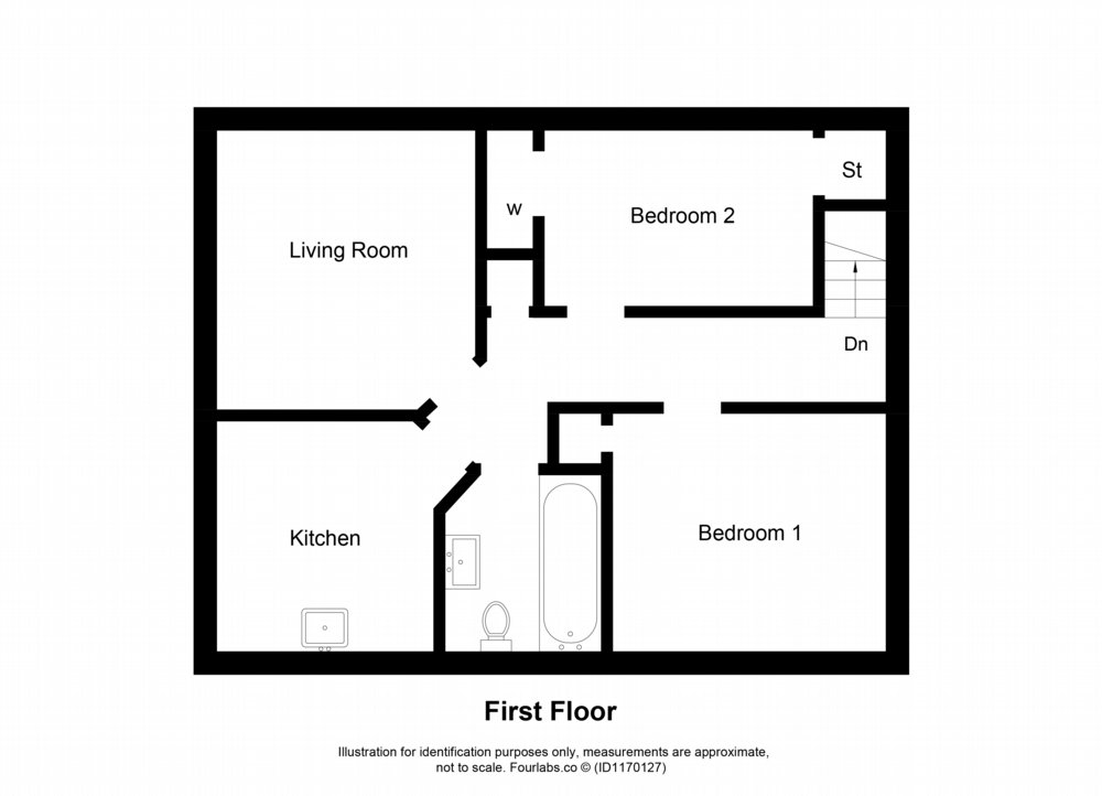 Floor plan of property