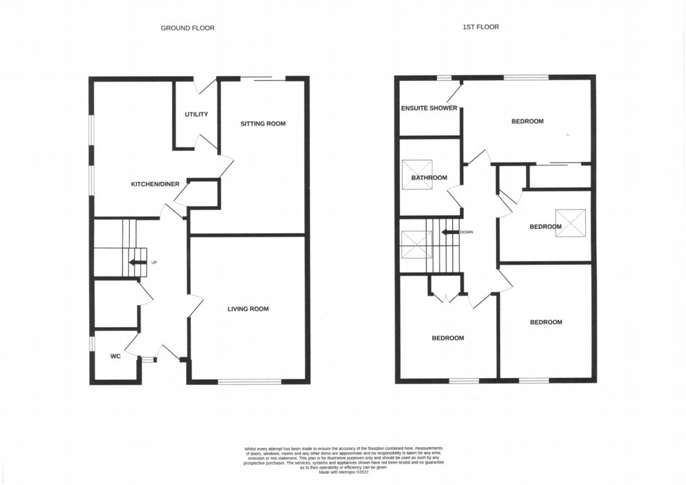 Floor plan of property