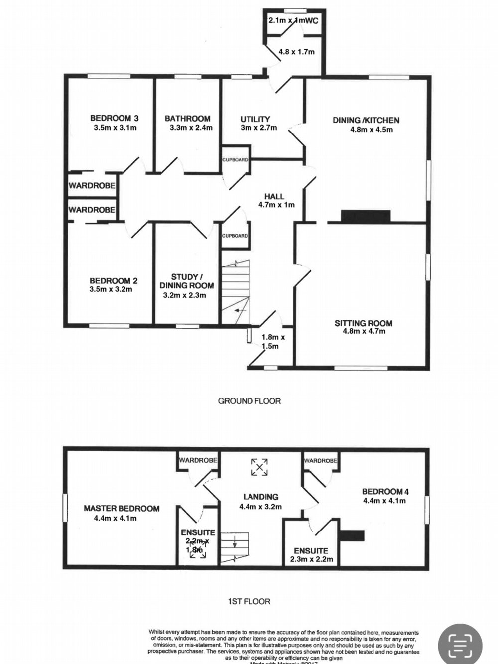 Floor plan of property