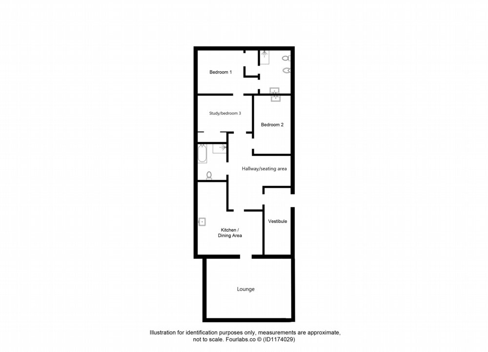 Floor plan of property